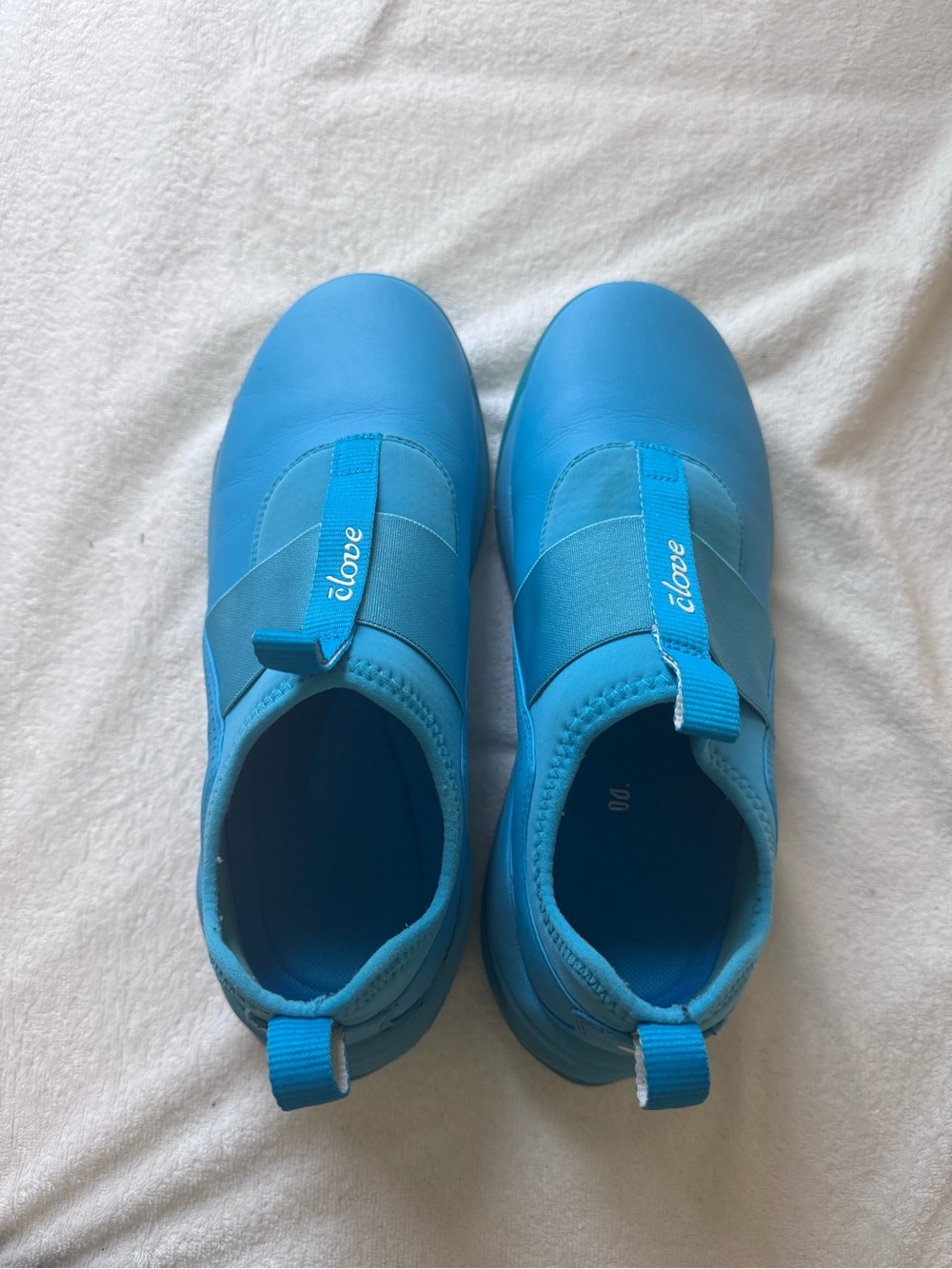 Clove Blue Slip On Solo Sneakers W9/M7.5